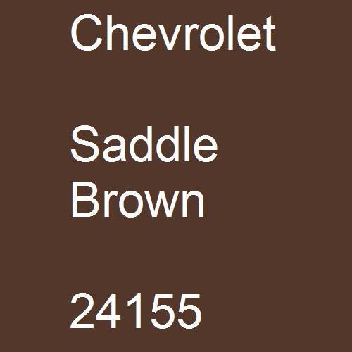 Chevrolet, Saddle Brown, 24155.